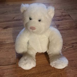 Build A Bear White Teddy Beat